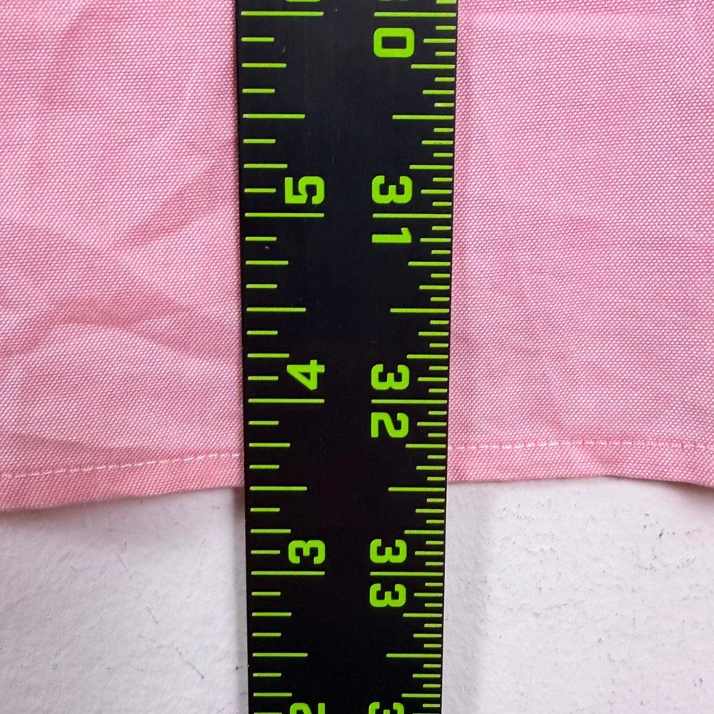 Polo Ralph Lauren Button Down Shirt Mens 16.5 Large Pink Classic Fit Oxford Pony